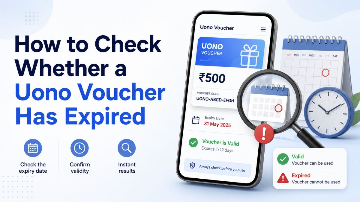How to Check Whether a Uono Voucher Has Expired